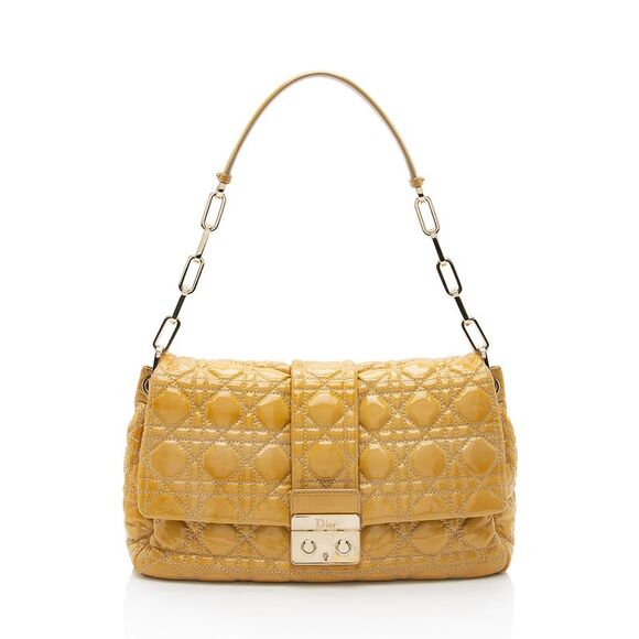 Dior Patent Leather New Lock Flap Bag - FINAL SALE - Picture 1 of 15